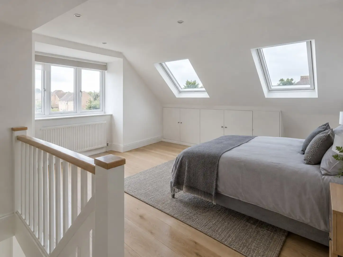 Loft conversions: illustration, not a photo of our own work