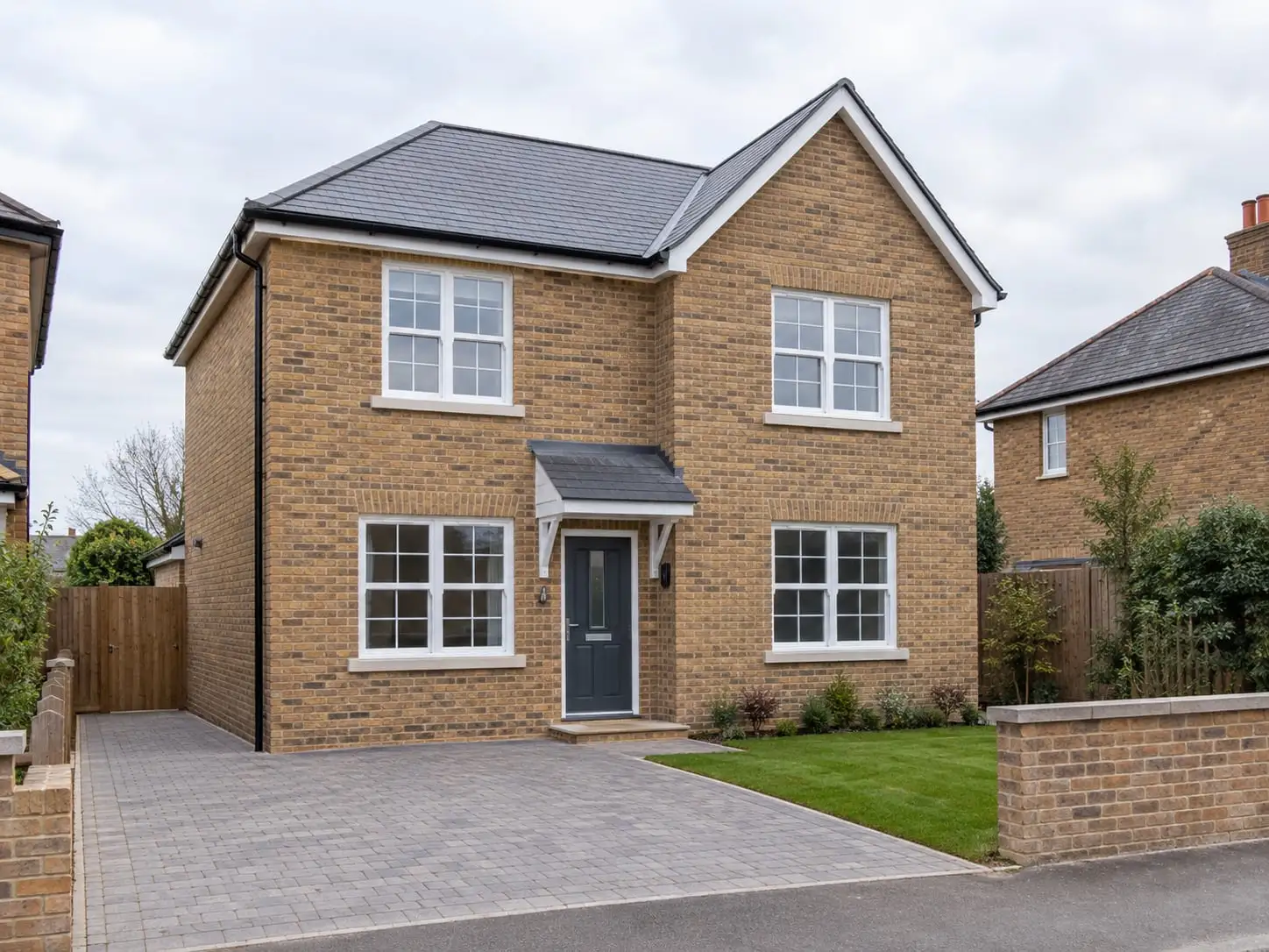New build homes: illustration, not a photo of our own work